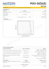 RS3-483.3DZ/H3 Datasheet Page 4