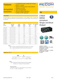 RV-3.33.3D/P Datasheet Cover