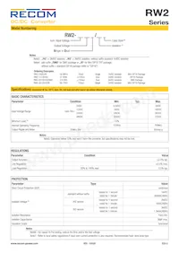 RW2-483.3D/H3/SMD Datasheet Pagina 2