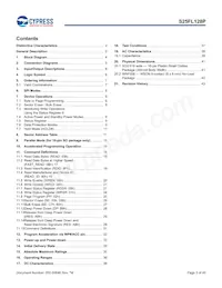 S25FL128P0XNFI011M Datasheet Pagina 2