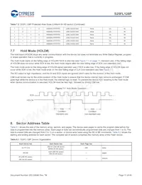 S25FL128P0XNFI011M Datasheet Pagina 10