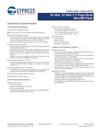 S29GL064N90TAI010 Datasheet Copertura