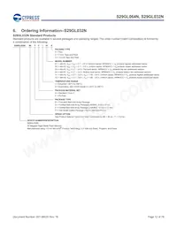 S29GL064N90TAI010 Datasheet Pagina 12