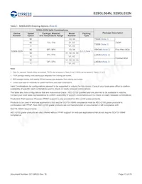 S29GL064N90TAI010 Datasheet Pagina 13