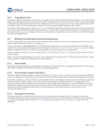 S29GL064N90TAI010 Datasheet Pagina 17