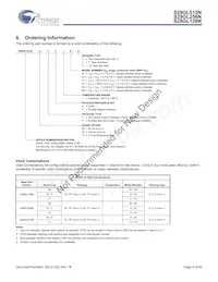 S29GL256N11TFIV20 Datasheet Pagina 9