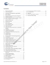 S29WS256N0SBFW012 Datasheet Page 2