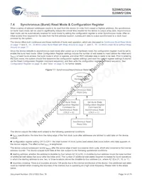 S29WS256N0SBFW012 Datenblatt Seite 14