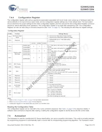 S29WS256N0SBFW012 Datenblatt Seite 18