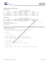 S29WS256N0SBFW012 Datenblatt Seite 20