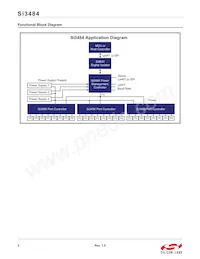 SI3484-A01-GMR Datasheet Page 2