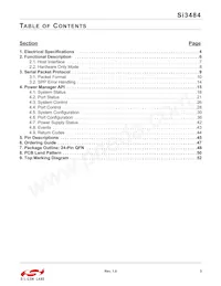 SI3484-A01-GMR Datasheet Page 3