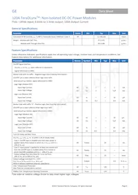 TJX120A0X43PZ數據表 頁面 4