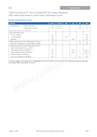 TJX120A0X43PZ Datasheet Pagina 5