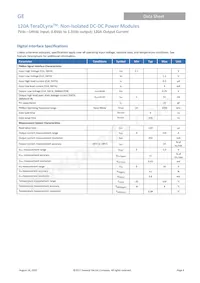 TJX120A0X43PZ Datasheet Pagina 6