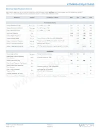 VTM48ET030M070A00 Datasheet Pagina 3