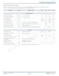 VTM48ET096M025A00 Datasheet Pagina 3