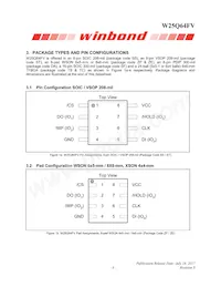 W25Q64FVZPJQ Datasheet Pagina 6