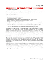 W25Q64FVZPJQ Datasheet Page 15