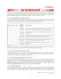 W25Q64FVZPJQ Datasheet Page 17