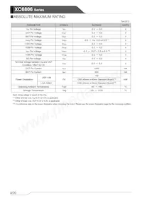 XC6806C445DR-G Datasheet Page 4