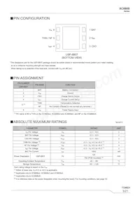 XC6808BNE48R-G Datasheet Pagina 3