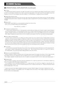 XC6808BNE48R-G Datasheet Pagina 10