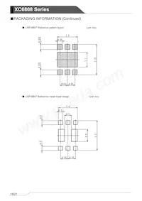 XC6808BNE48R-G Datasheet Pagina 18