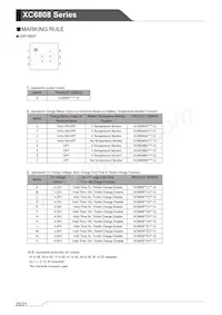 XC6808BNE48R-G Datasheet Pagina 20