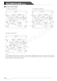 XCL209A113DR-G Datasheet Pagina 2