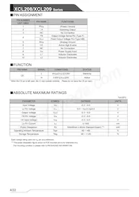 XCL209A113DR-G Datasheet Pagina 4