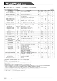 XCL209A113DR-G數據表 頁面 6