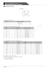 XCL214E363DR Datasheet Pagina 16
