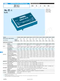 ZUS25483R3 Datasheet Page 3