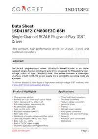 1SD418F2-CM800E2C-66H Datenblatt Cover