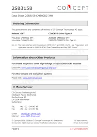 2SB315B-CM800DZ-34H Datasheet Pagina 6