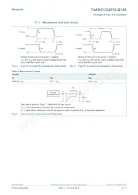 74AHC1G4210GW-Q10H Datasheet Page 6