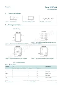 74AUP1G04GS Datenblatt Seite 3