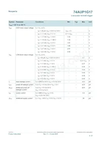 74AUP1G17GN Datasheet Pagina 6