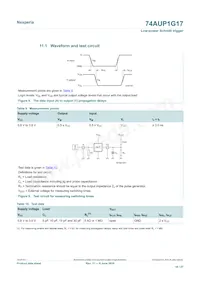 74AUP1G17GN Datasheet Pagina 10