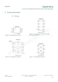 74AUP1G74GD Datenblatt Seite 4