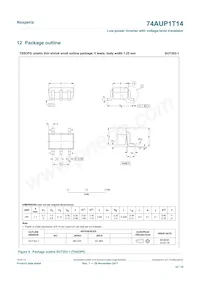 74AUP1T14GXH Datasheet Pagina 10