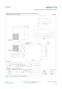 74AUP1T14GXH Datasheet Pagina 11