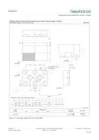 74AUP2G125GD Datasheet Pagina 22