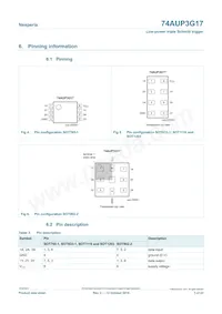 74AUP3G17GNX Datenblatt Seite 3