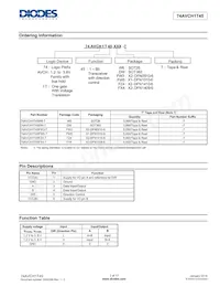 74AVCH1T45FZ4-7 Datasheet Page 2