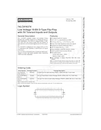 74LCX16374G Datasheet Pagina 2