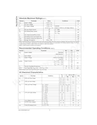 74LCX16374G Datasheet Pagina 5