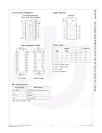 74LCX541MSAX Datasheet Pagina 3