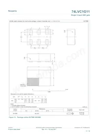 74LVC1G11GN Datasheet Page 11